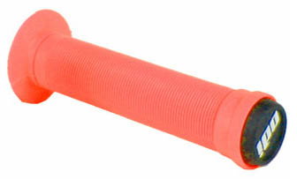 Грипсы 143мм, оранжевые, с пластик грипстопами.