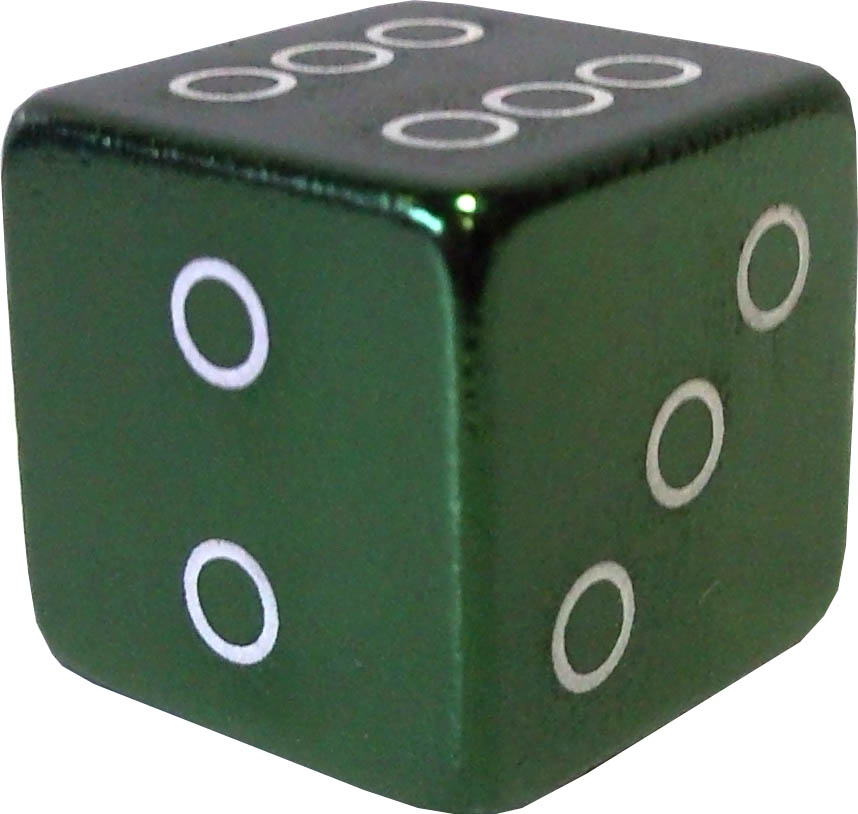 Колпачок для A/V в виде куба, зеленый.