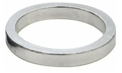 Кольцо проставочное на штырь вилки 1-1/8", 5мм, алюм, светоотражающее.