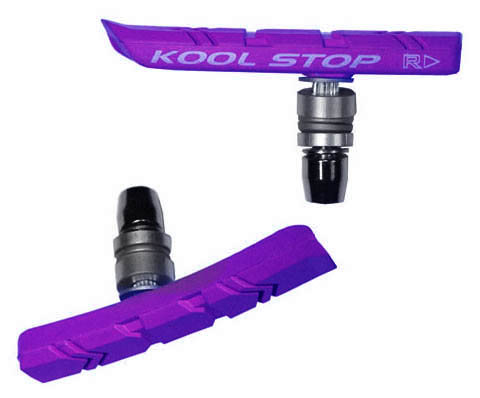 Колодки "Kool-Stop", фиолетовые.