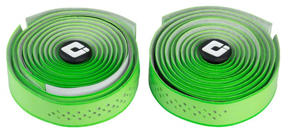 Обмотка руля зеленая, 210x3см x3.5мм, 3-слойная с перфорацией, "Performance".