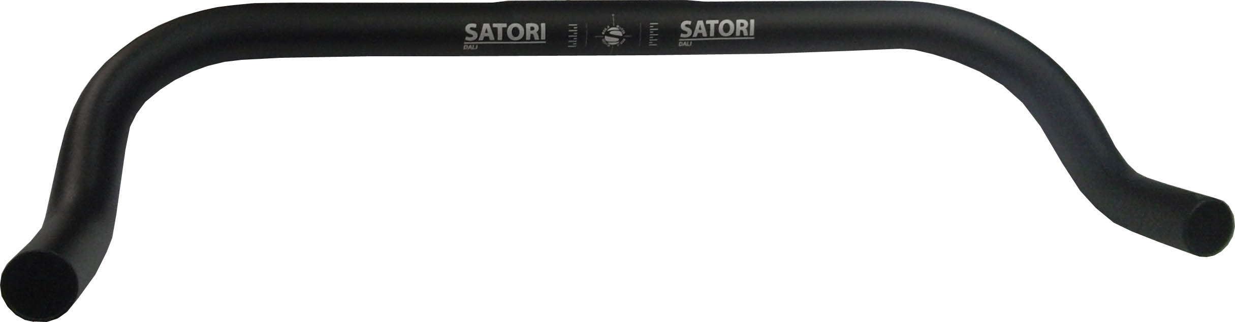Руль Ø25.4x420мм, чёрный, лого Satori.