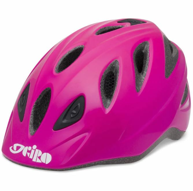 Шлем RASCAL, детский, розовый, с габаритным сигналом, единый размер.