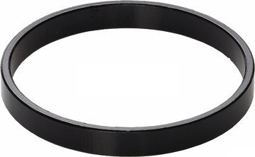 Кольцо проставочное на кассетный барабан задней втулки МТВ, 9мм, алюм, черное.