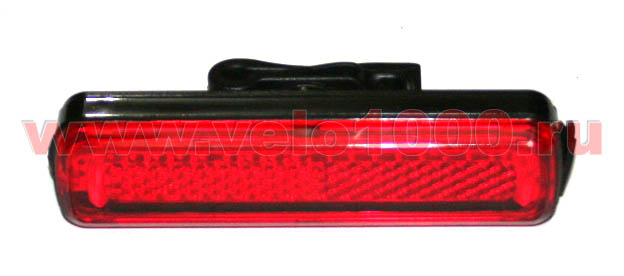 Фонарь задний красный, 24 COB, корпус линейка 85мм, USB аккум 500mAh, инд уп.