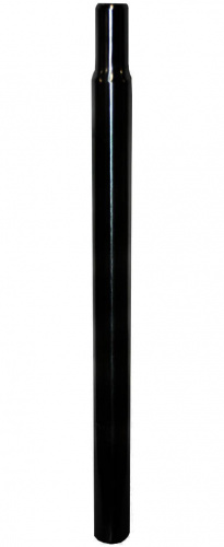 Штырь-труба подседельная Ø25.0x350мм, черная, алюм. для велосипеда