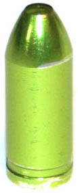 Колпачок для A/V в виде пули, зеленый лайм