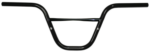 Руль 10"x736мм, черный, перемычка Ø19мм, CR-MO.  для велосипеда