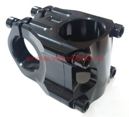 Вынос руля 1-1/8", E-40мм, 0*, под руль 31.8мм, фрезер, для FR/ENDURO, черный, 195г. для велосипедов