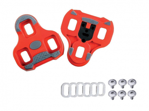 Шипы для контактных педалей SHIMANO 6*, красно-серые, инд уп.
