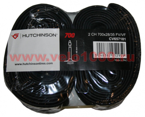 Камера 700x28/35, F/V 48мм, 150г, 2шт в инд уп.  для велосипеда