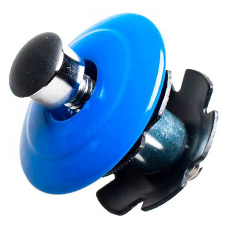 Якорь 1-1/8", синяя окрашенная крышка из AL6061. для велосипеда