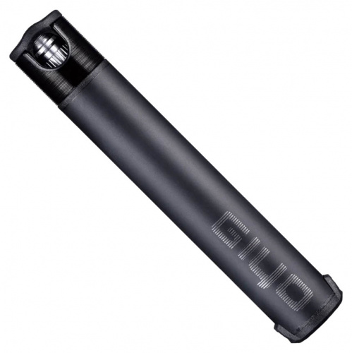 Насос "микро" алюм, фрезеров, 120psi, головка автомат А/V, F/V, L=130мм, черный, 53г, инд уп. для велосипеда