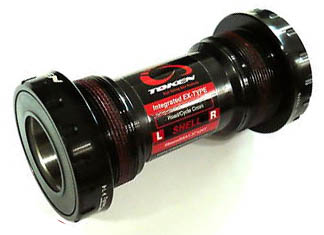 Каретка с внешними подшипниками X-Seal для ХС, черная, ось 24мм, 68/73мм, 98г. для велосипеда