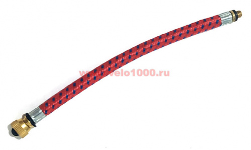 Шланг для насоса, L=180мм, резьба 5мм. для велосипеда