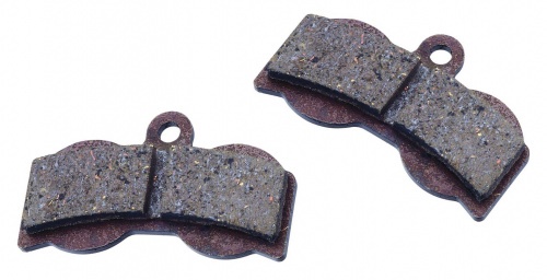 Колодки Semi metal с пруж+штифт для диск тормозов. для велосипеда