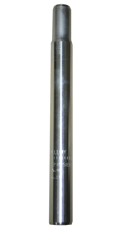 Штырь-труба подседельная Ø25.4х250мм, серебристый, алюм.