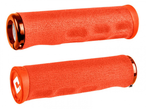 Грипсы 135мм, оранжевые, A.I.R.E. компаунд, оранжевый алюм lock-on. для велосипеда