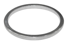 Кольцо проставочное на каретку Ø35x40x2.5мм, алюм, серебристое. для велосипеда