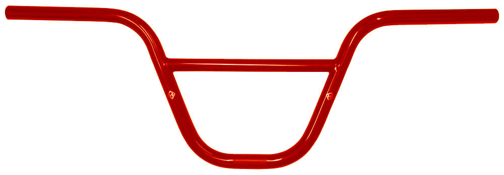 Руль 9"(226мм)x760мм, красный, CR-MO, 13-баттированный, VELOBOX лого. 