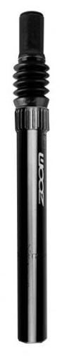 Штырь-труба подседельная амортизацонная Ø27.2х350мм, чёрная, алюм+сталь. для велосипеда