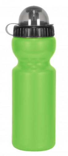 Фляга 0.75л, зеленая, с защитной крышкой.  для велосипеда