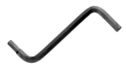 Ключ-шестигранник в виде Z на 5/6 мм, чёрный. для велосипеда