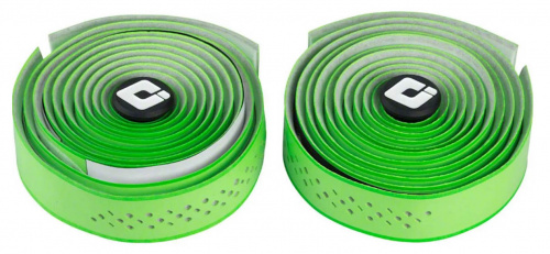 Обмотка руля зеленая, 210x3см x3.5мм, 3-слойная с перфорацией, "Performance". для велосипеда
