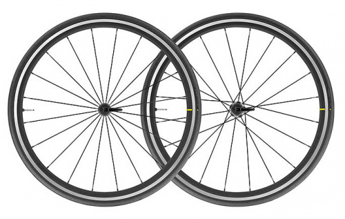 Комплект колес 700С, сварн UST обода H=30мм, шлиф стенка, промп, втулка 11 скор,с эксц,1770г. для велосипеда