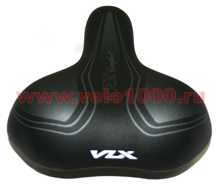Седло женское, 245x180мм, легкая форма внутри, с лого "VLX TRK Comfort".