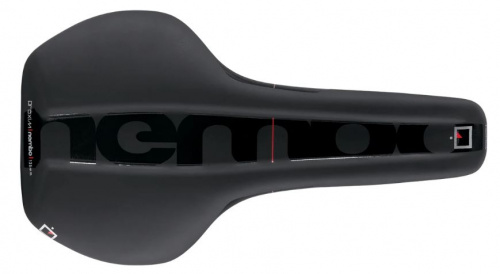 Седло PROXIM NEMBO T2.0, 245х135мм, рельсы cr-mo 7мм, чёрное, 239г. для велосипеда