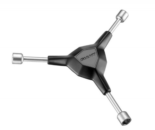 Ключ "Y" накидной 8/9/10мм, Cr-Vanadium, чёрная магнитная середина.  для велосипеда