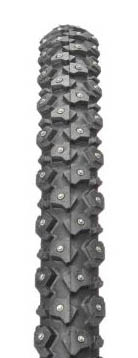 Покрышка 29" (622-54мм), жесткий корд, 240 стальных шипов, 4-х рядка. (201481) для велосипеда