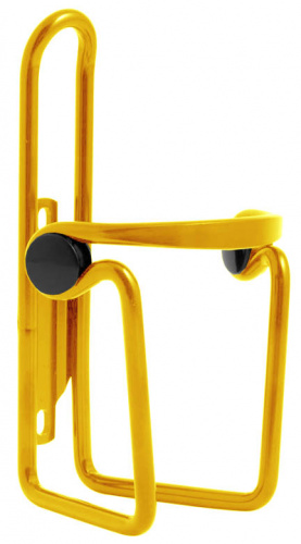 Флягодержатель алюм, желтый пруток ø5мм с "глазками". для велосипеда