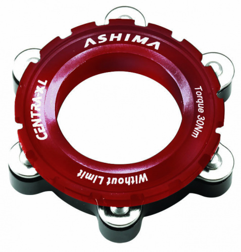  Адаптер для крепления 6-болт ротора на втулку CenterLock Shimano, подходит под оси ø15 и 20мм для велосипеда
