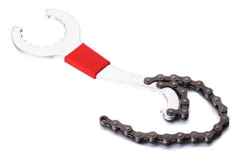 Ключ-съемник каретки с внешними подшипниками, хлыст для снятия кассеты. для велосипеда