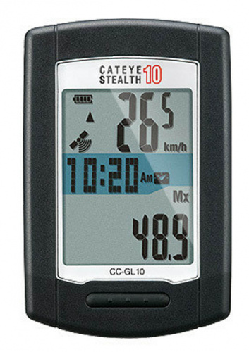 Велокомпьютер "Сateye CC-GL10", б/пр, 8 функций, 11 опций, с GPS, USB зарядка, программируемый одоме