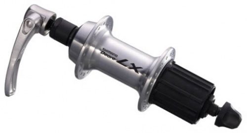 Втулка задняя DEORE LX, 32 отв, для V-break, кассетная 8-9 скор, с эксц. для велосипедов