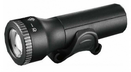 Фара передняя, 1 LED CREE XPG, 350Лм, 4 режима, черная, аккум 1800мАч, 103x28x36мм, 128г. для велосипедов 