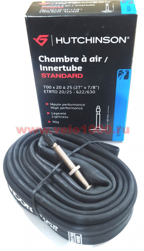 Камера 700x20/25, F/V 48мм, 90г, инд уп. для велосипеда