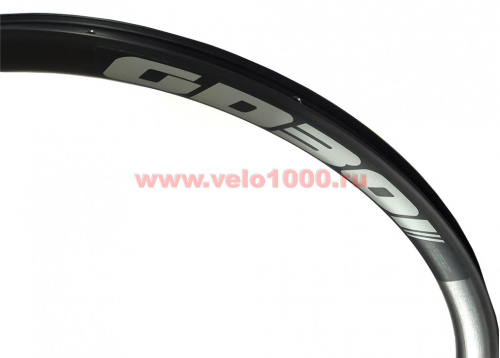 Обод двойной 700С, 622х21мм, 32отв, H=30мм, F/V, черный, для ДТ, Tubeless Ready, 460г. для велосипеда