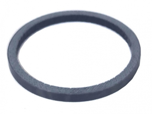 Кольцо проставочное на штырь вилки 1-1/8", 2.5мм, черный карбон. для велосипеда