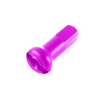 Ниппель 14мм, фиолетовый, AL7075, 144шт/уп. для велосипеда
