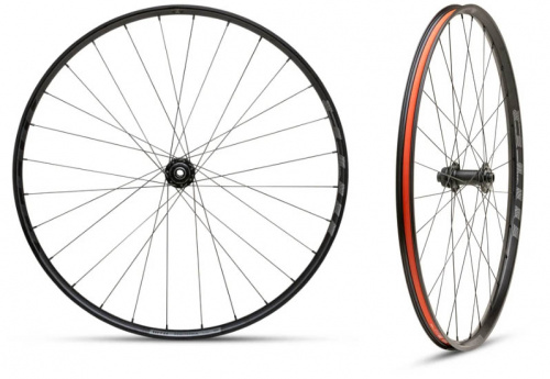 Комплект колес 27.5", алюм, для ДТ 6 болт, обод Tubeless Ready, 11 скор,перед 15х100мм, зад 12х142мм для велосипеда
