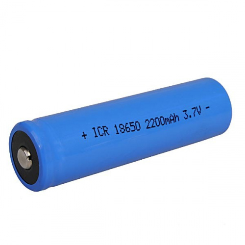 Аккумулятор li-ion для фар 2200mAh, 3.7v. для велосипедов 