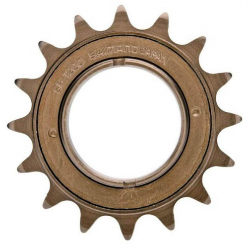 Трещотка 1/2"x1/8"x16Т, Ø1.37", коричневая. для велосипеда