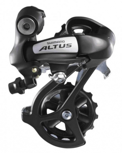 Переключатель задний ALTUS, 7-8 скор, под шестигр, черный, инд уп. для велосипеда