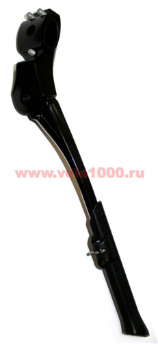 Подножка на перо ø22-28мм, 24"-29", алюм, телескопическая, черная. для велосипеда