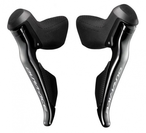 Шифтер/торм ручка 2х11 скор, DURA-ACE DI2, троса+оплетка в компл, черные, инд уп. для велосипеда