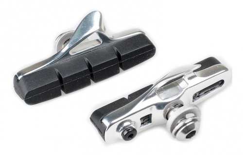 Колодки картриджные чёрные, 54мм, c алюм основанием, совместимы с Shimano Dura-Ace BR-7800. для велосипеда